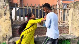 SLAPPING PRANK ON MY BESTFRND || Puja fast time kadlo 😧🥲 ​⁠@SMILEY_PUJA