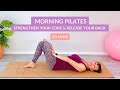 30 Min Morning Pilates Full Body Workout Live | Strengthen your Core and Release your Back