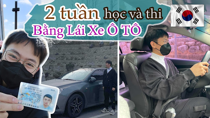 Kinh nghiệm thi lái xe ô tô