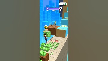 Money Run 3D All Levels 😱🤑🤑 Gameplay Android,IOS #shorts #gaming #gameplay #moneyrun3d  #desigamer