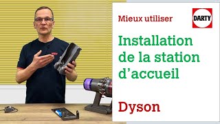 Dyson  Installer la station d'accueil d'un aspirateur sans fil