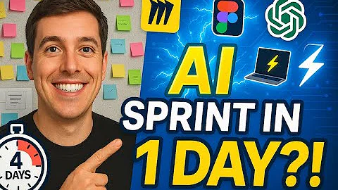 🚀 AI Designs Sprint in ONE DAY??! | How to supercharge your design sprint with AI tools