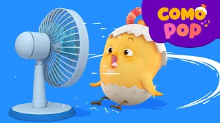 Como Pop Kids Songs Wind From The Fan Cartoon Video For Kids Como Kids Tv