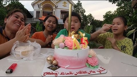 Lộc TiVi Bất ngờ tổ chức sinh nhật cho mẹ • Dạy em biết yêu thương