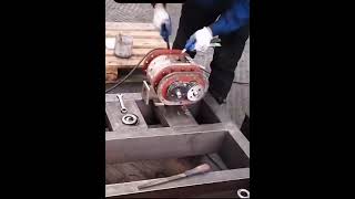 Precision in motion: Roots blower rotors taking shape before final assembly. #engineeringexcellence