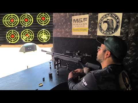 Beeman 1336s - Grouping test with full air capacity