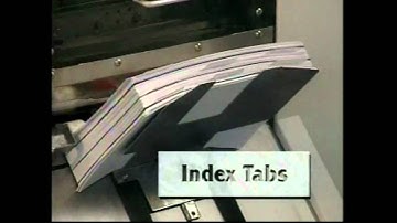 GBC AP2 Ultra Automatic Binding Punch - Versatility Video - 0177560000