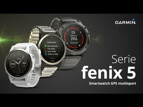 Serie fēnix 5 - Smartwatch GPS multisport