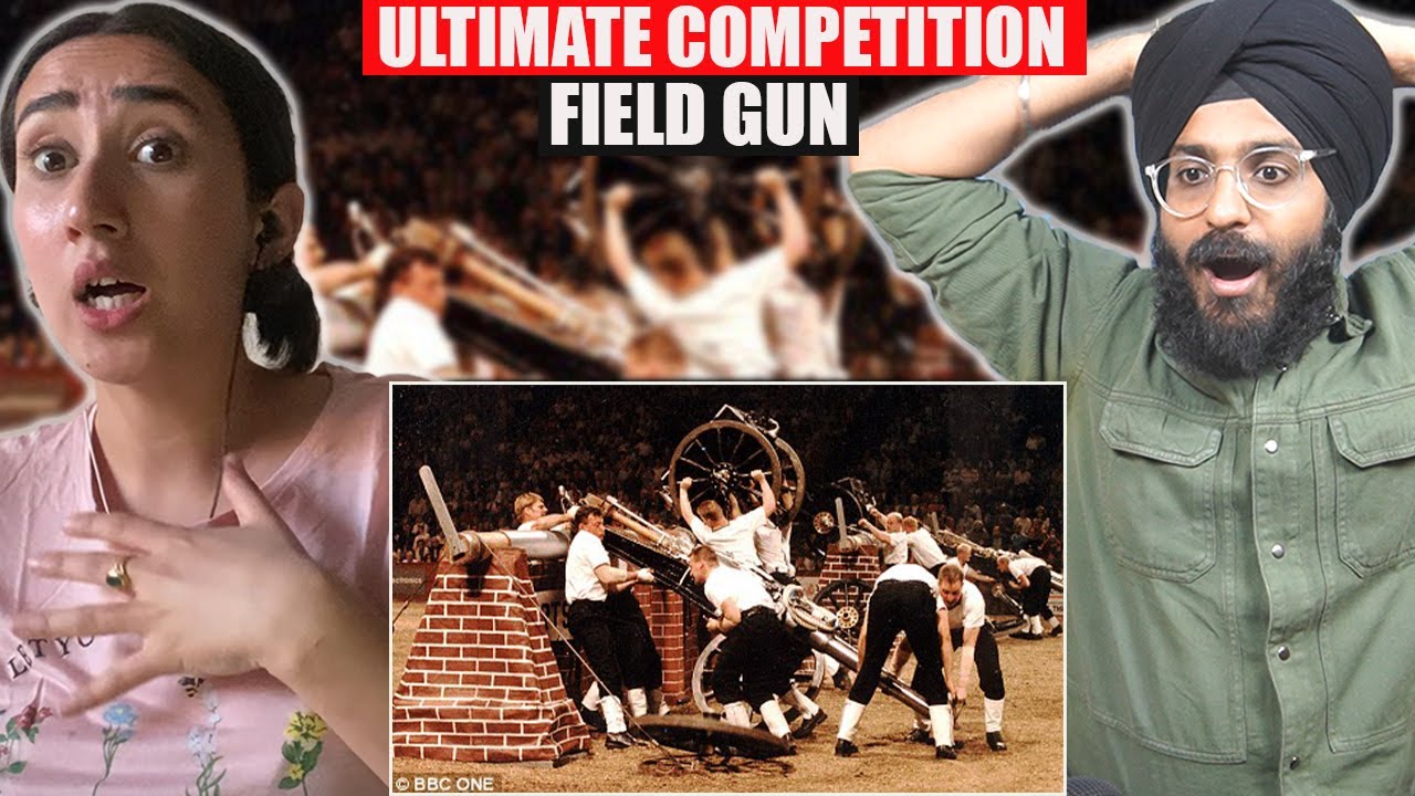 Indians React to Royal Naval field Gun Competition 1999 ( NOT the 