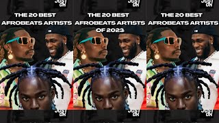 The 20 best afrobeat artists of 2023