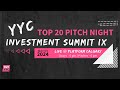 Yyc top 20 pitch night summit ix  may 9 2024