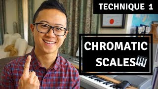 How to Play Chromatic Scales | Easy Piano Technique 1