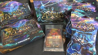 NEW HERO CARD GAME! Alpha Clash Opening & Review!