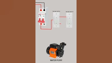 Two-way Switch Connection with MCB for Motor Control