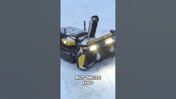 Ditching Diesel Costs  #Yarbo Autonomous Snow Blower & Lawn Mower