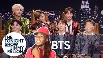 Jimmy Interviews the Biggest Boy Band on the Planet BTS | REACTION