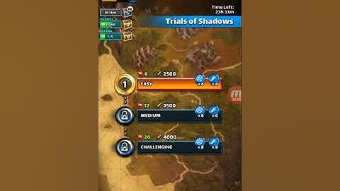 Empires And Puzzles emblem quest trials shadows