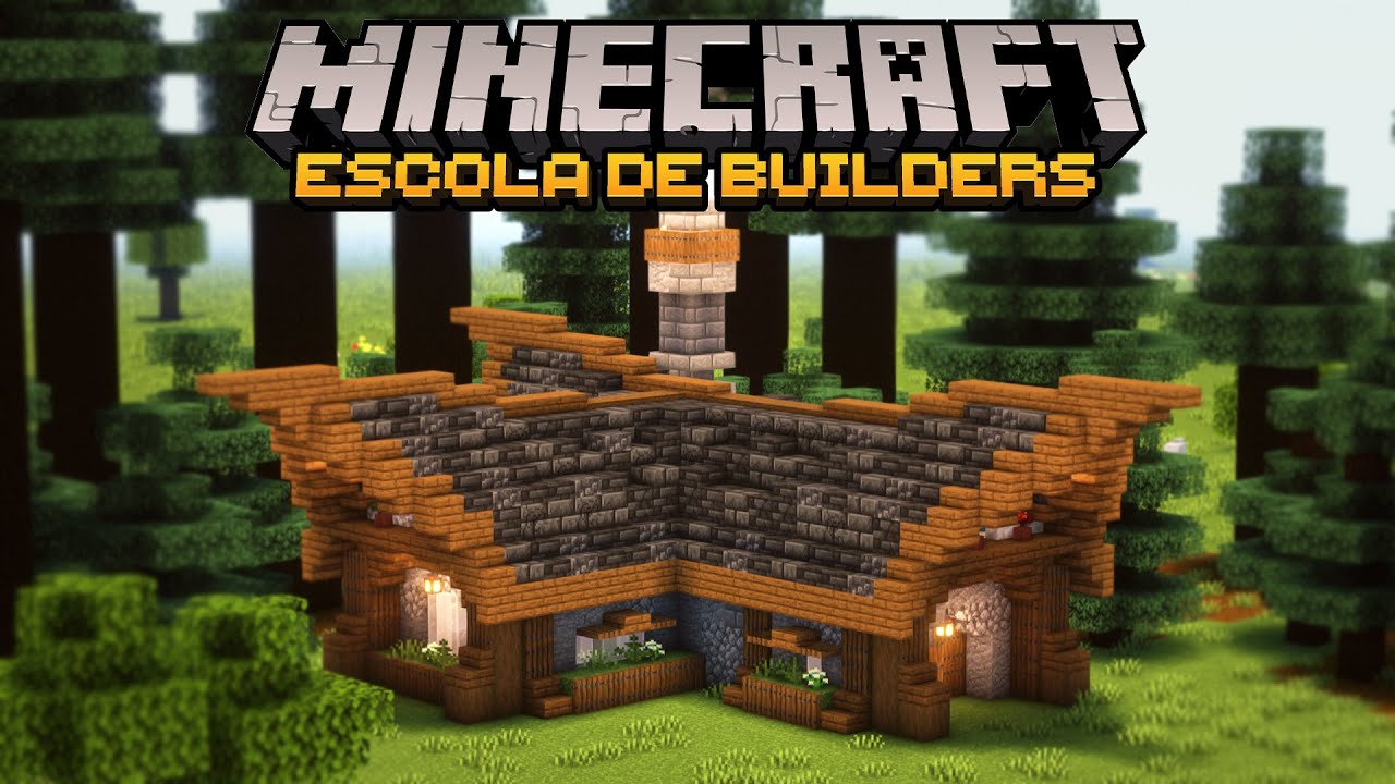 Como Fazer Telhados de Fantasia no Minecraft | Escola de Builders #05 ...