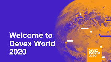 Devex World 2020: Welcome to Devex World