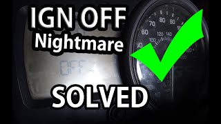 BMW G650GS IGN OFF The Bike was Not Switching on FIXED