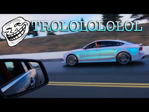 C63 AMG Gets TROLLED By RS7!