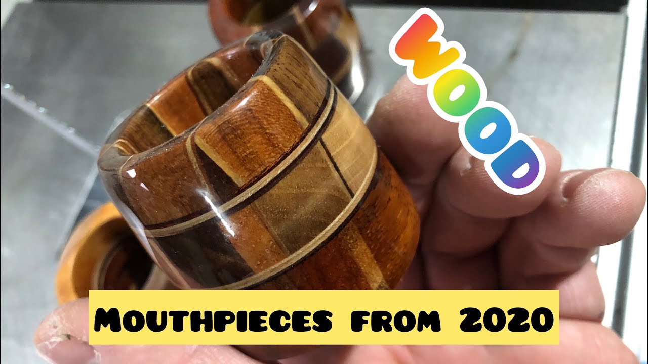 Some wooden mouthpieces from 2020 YouTube