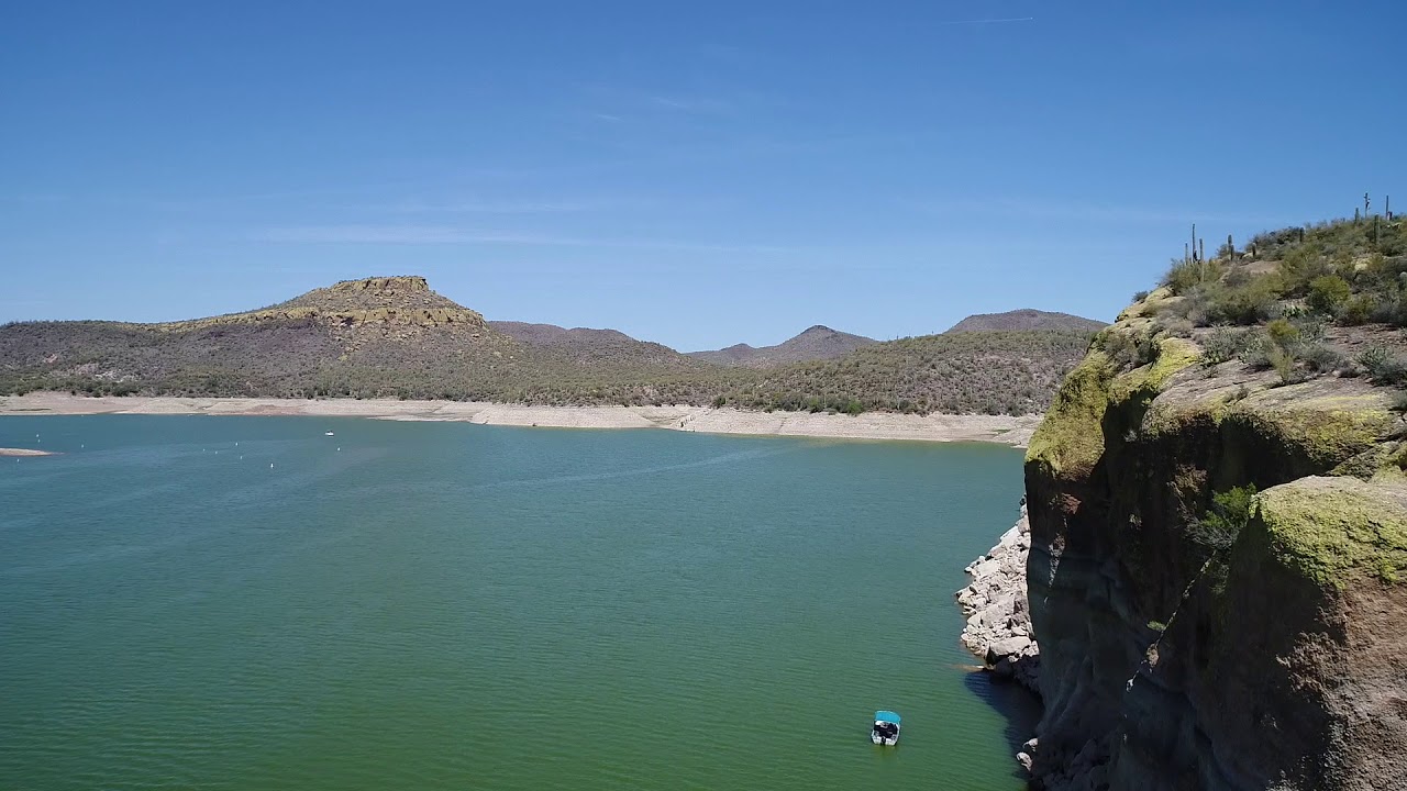 Yellow Cliffs, Bartlett Lake, Arizona YouTube