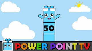 Numberbox Tower Reaching the Blue Sky! | Power Point TV