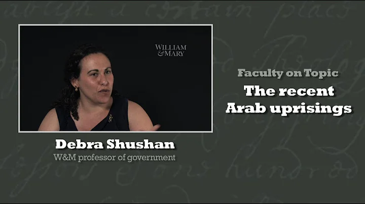 Debra Shushan: Scope of recent Arab uprisings