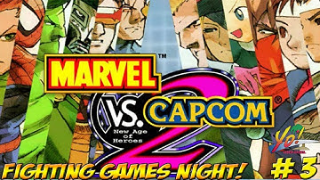 Fight Game Night: Marvel vs Capcom 2! Part 3 - YoVideogames