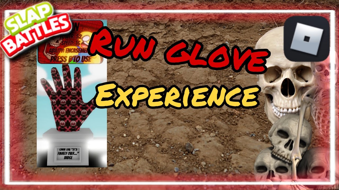 Run glove experience - funny moments | | Roblox slap battles