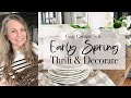 Early spring thrift and decorate  cozy cottage style  2024