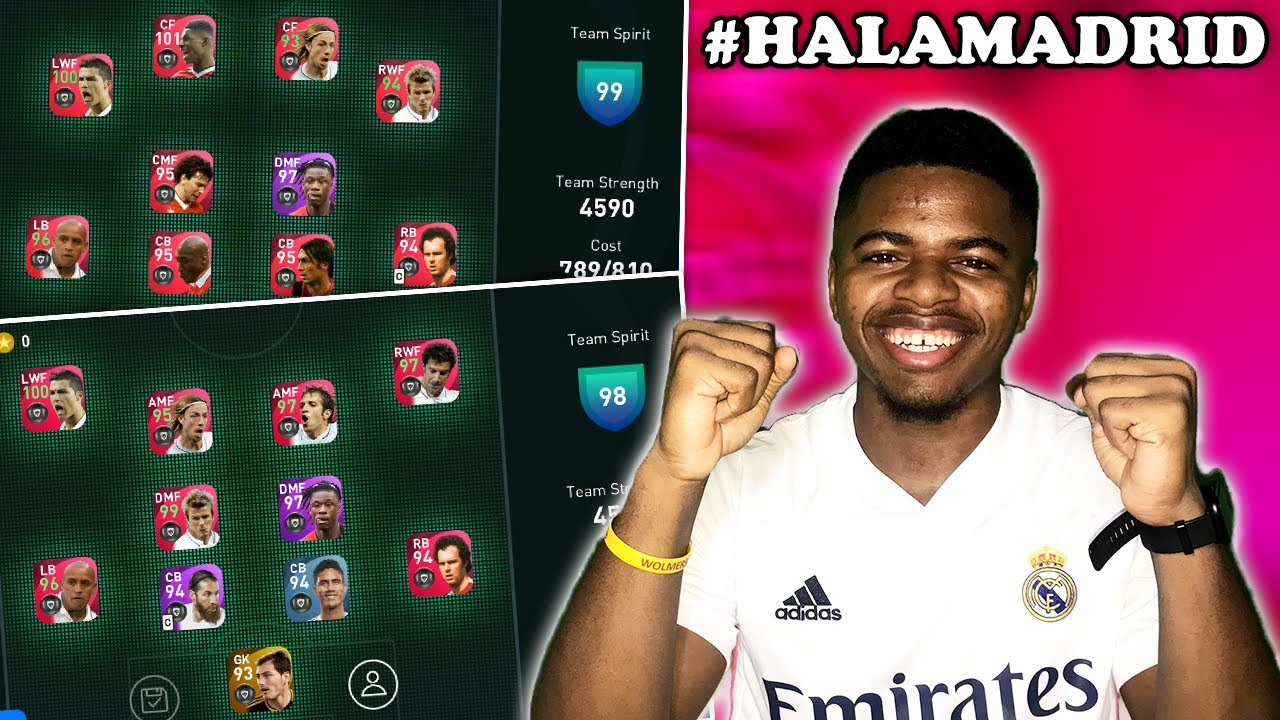 🔥Real Madrid Iconic Moments Full gameplay Online - pes 2021 Mobile 