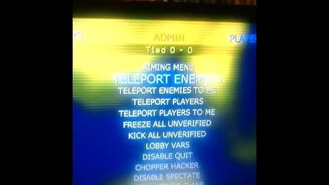 Cod 4 zombie land and menu