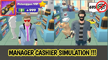 MANAGER CASHIER SIMULATION ANDROID | GAME CASHIER 3D OFFLINE | GAMEPLAY #2