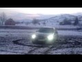Mercedes e320 4matic snow drift