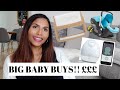 BIG PURCHASES FOR BABY |  BIG BABY BUYS Snuzpod, Elvie, Doona...