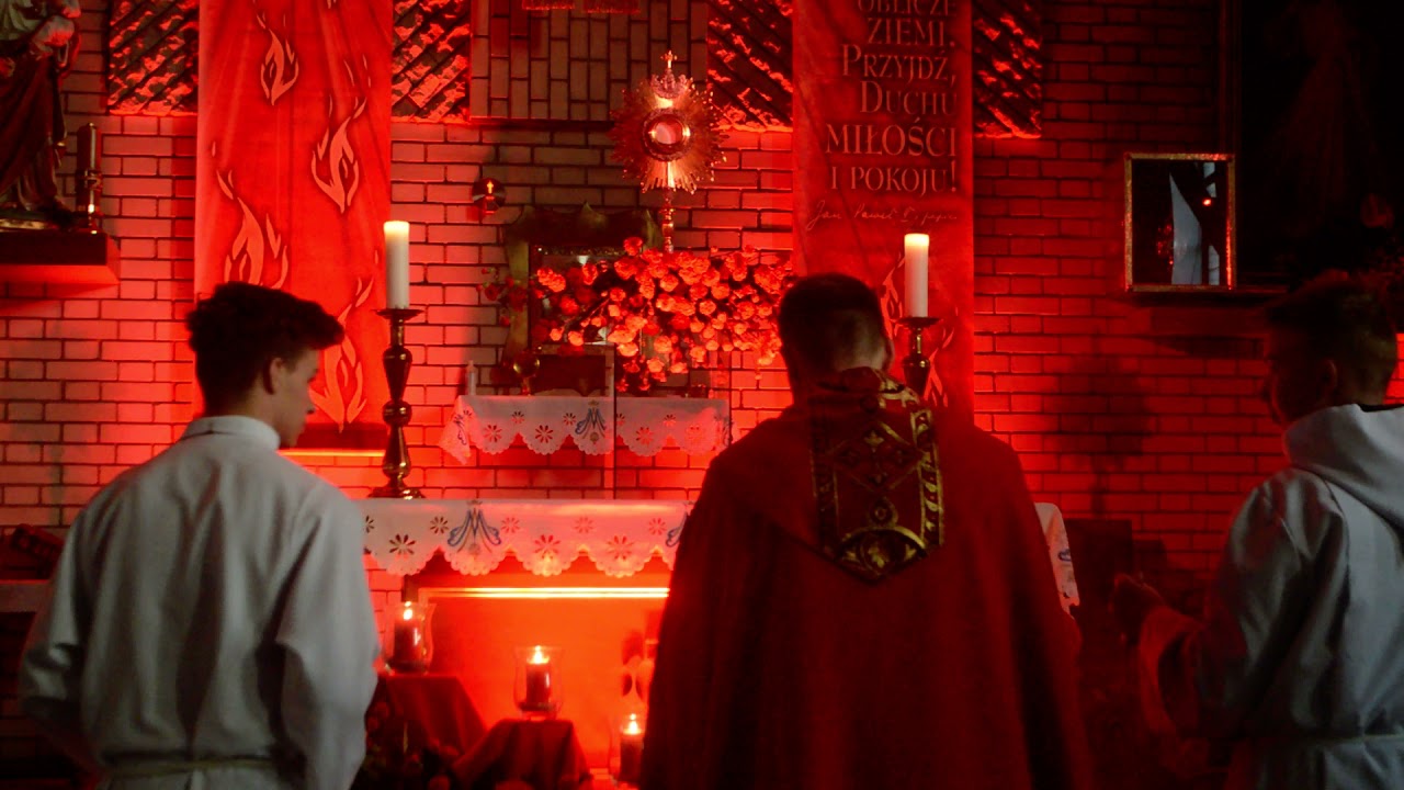 O mój Jezu w hostii skryty