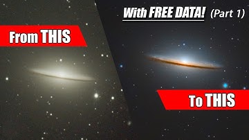 Pixinsight Workflow Tutorial - The Sombrero Galaxy Part 1
