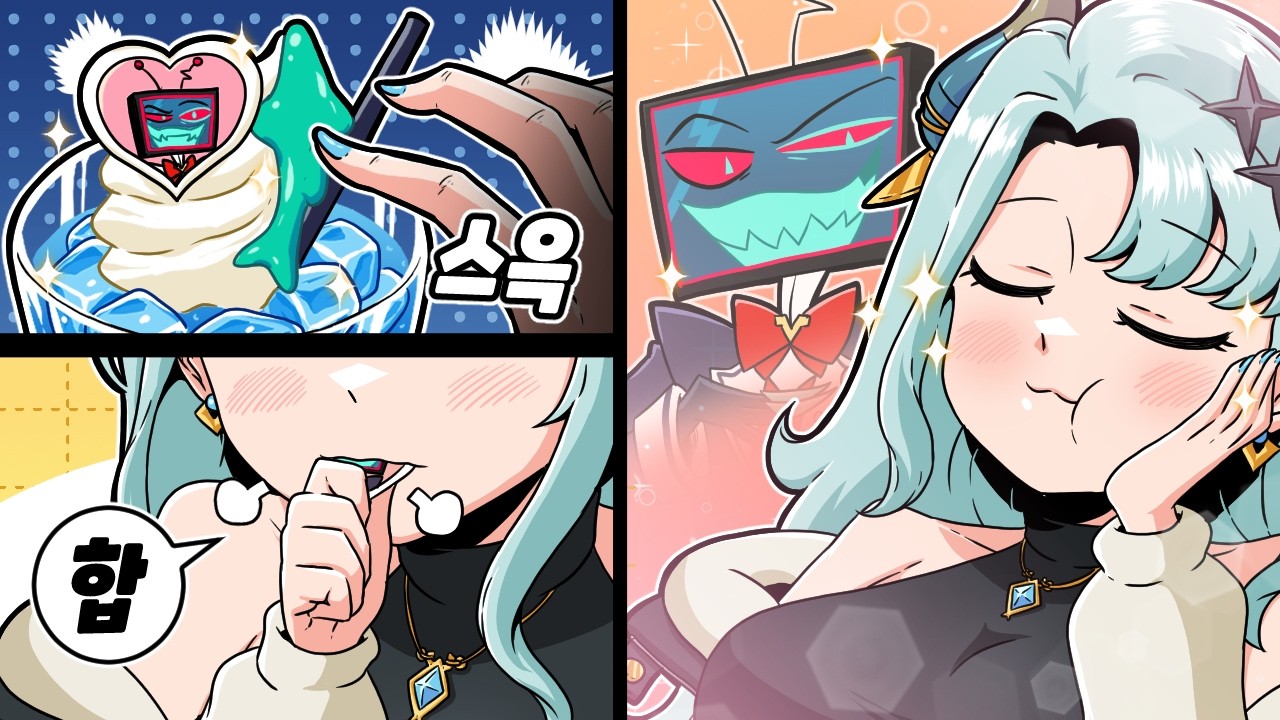 최애씨는 이런 맛이구나... | 오타쿠 첫 일본 콜라보 카페 후기