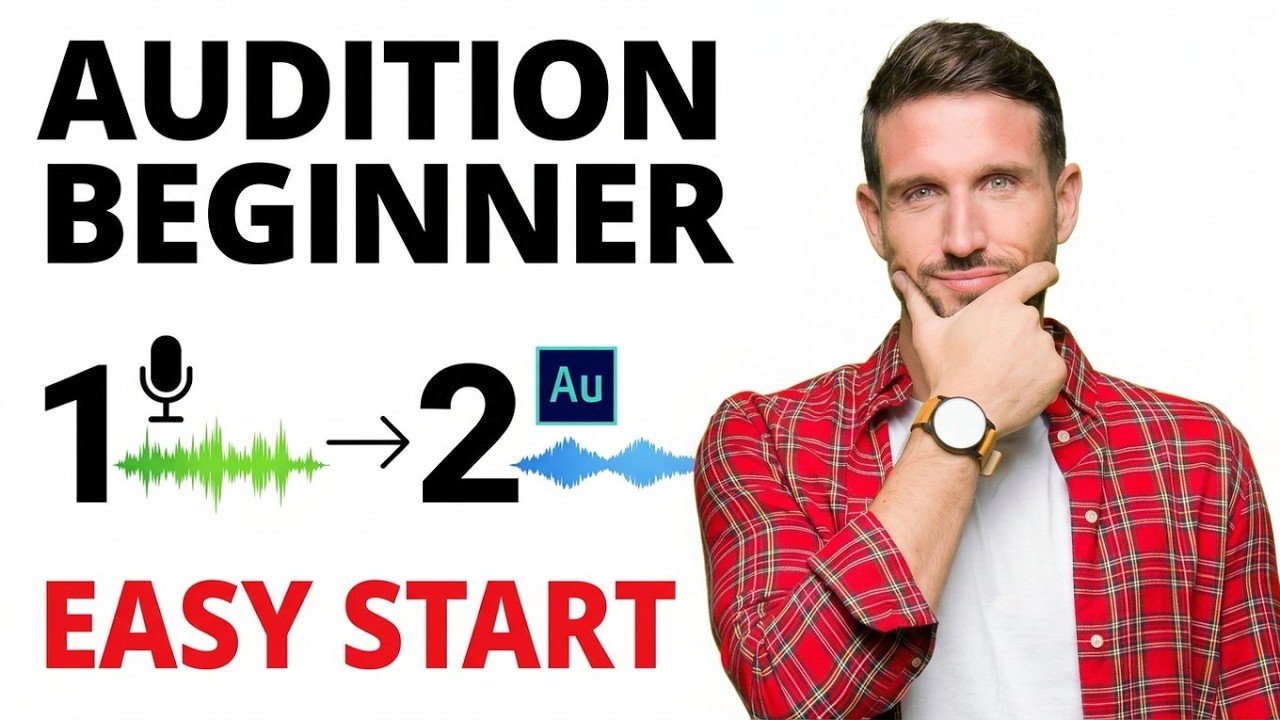 Get Started in Adobe Audition | Step by Step | Beginners