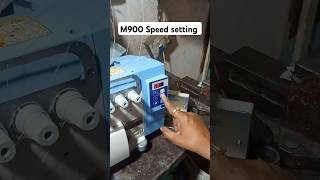 M900 Speed Setting