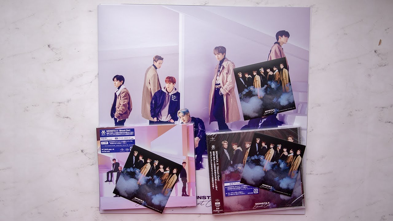 Unboxing | Monsta X Japanese Release - Shoot Out - YouTube