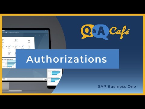 SAP Business One Authorizations