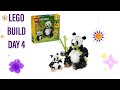 Building a LEGO Panda Family Day 4 || Build Your Own Pandas with LEGO