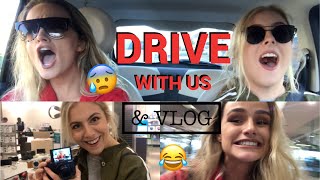 SPENDING £700 IN 10 MINUTES | DRIVE WITH US | MINI VLOG & HAUL | SYD AND ELL