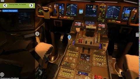 777 Preliminary Preflight  Procedure