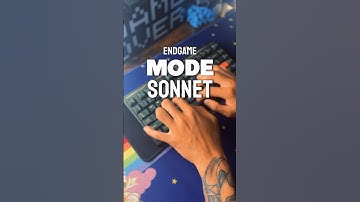 🤯🤯🤯 #customkeyboard MODE SONNET ENDGAME KEYBOARD??