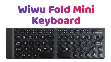 Wiwu Fold Mini Keyboard Unboxing