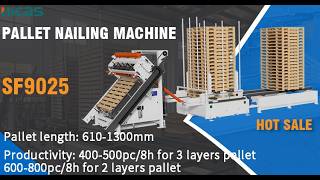 SF9025 Vertical Stringer Pallet Nailing Machine